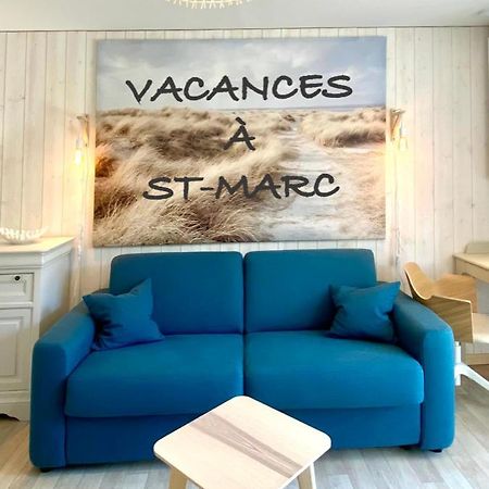 Appartement T2 , Bord De Mer, Acces Direct Plage Saint-Nazaire  Exterior foto